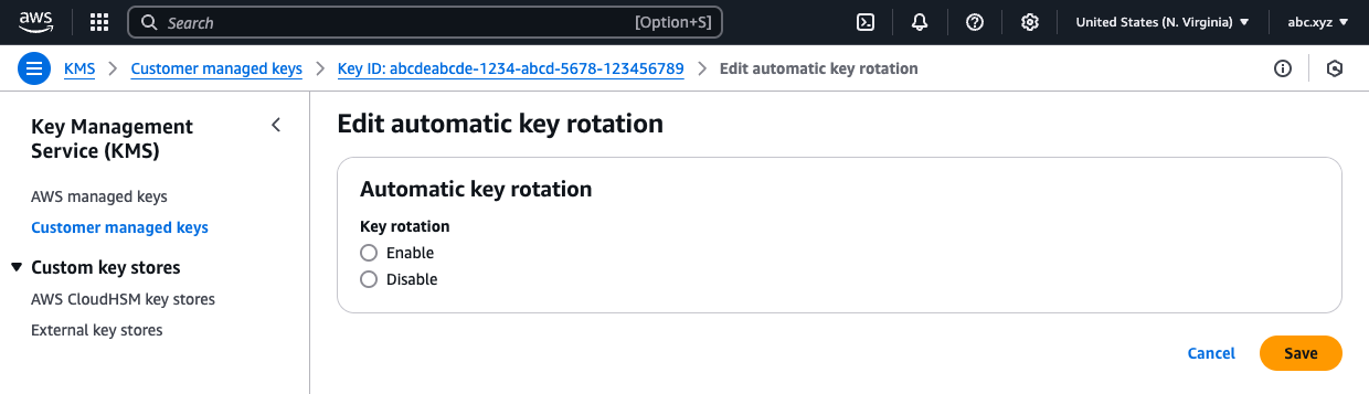 Key Rotation