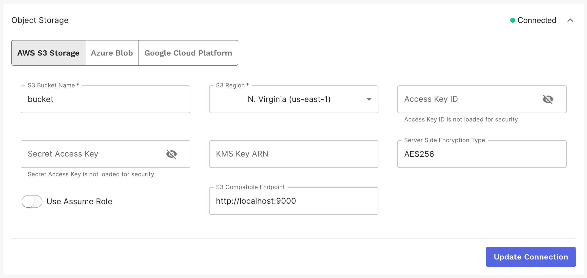 Storage Configuration